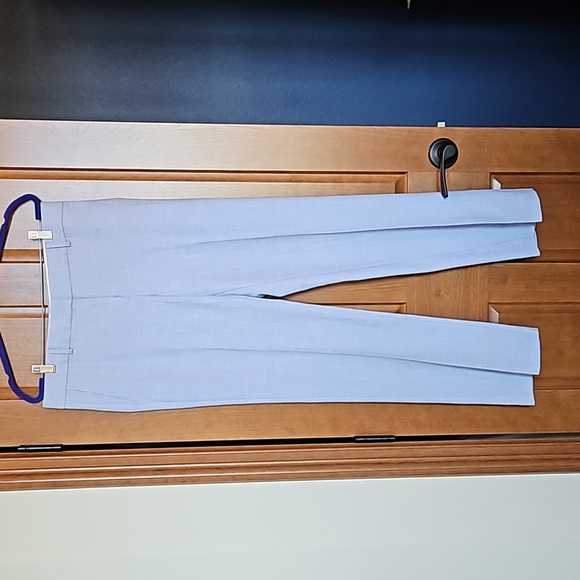 ANN TAYLOR The Straight Pant in Cross Weave Tall NWOT - Picture 4 of 8